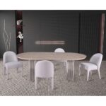 Dafne 5-Piece Dining Set - Beige 1734266 1734266 4