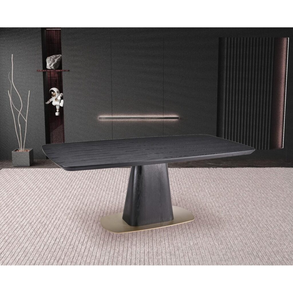 Ryann Dining Table - Black - Image 4