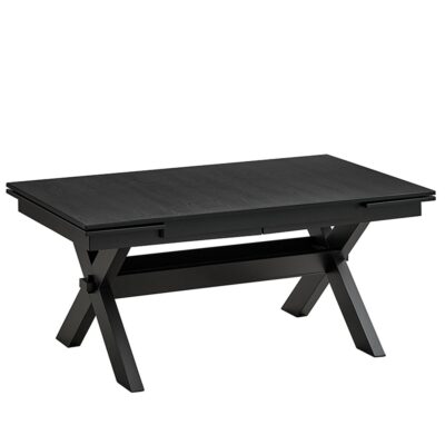Argyle Dining Table with Extension, 66"-94" in Black 10 Argyle Dining Table with Extension, 66"-94" in Black 201-105BLK 201 105BLK 2