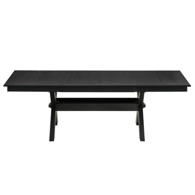 Argyle Dining Table with Extension, 66"-94" in Black 11 Argyle Dining Table with Extension, 66"-94" in Black 201-105BLK 201 105BLK 3