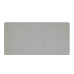 Corvus Dining Table w/Extension in Warm Grey 201-159WGY 201 159WGY 6