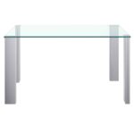 Frankfurt Rectangular Dining Table in Stainless Steel 201-165 201 165 2