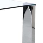 Frankfurt Rectangular Dining Table in Stainless Steel 201-165 201 165 6