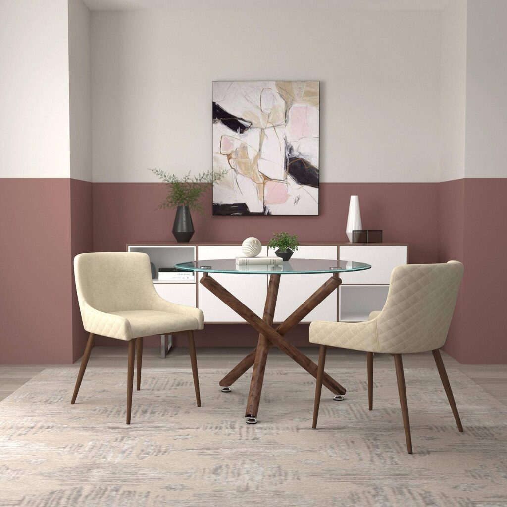 Rocca Round Dining Table in Walnut - Image 3