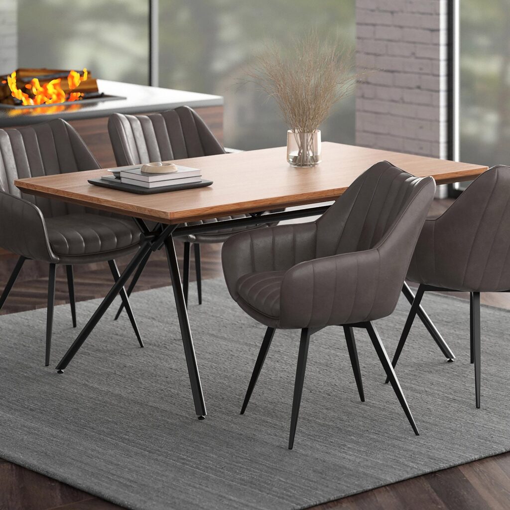 Bronx Rectangular Dining Table in Natural - Image 2