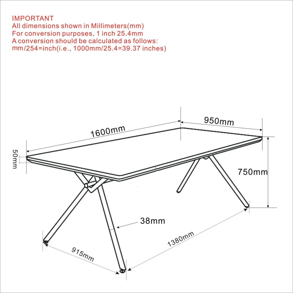 Bronx Rectangular Dining Table in Natural - Image 8