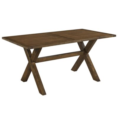 Lance Rectangular Dining Table, 63" in Walnut