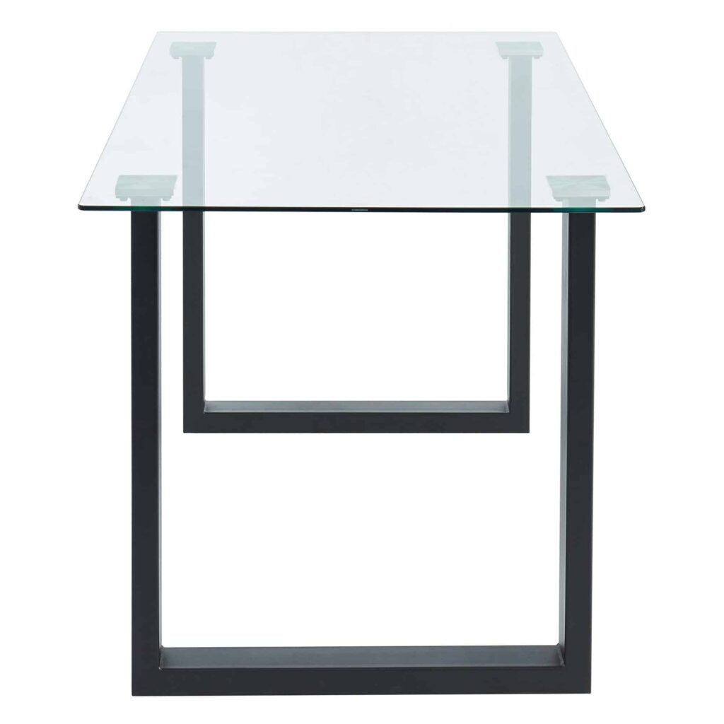 Franco Rectangular Dining Table in Black - Image 3