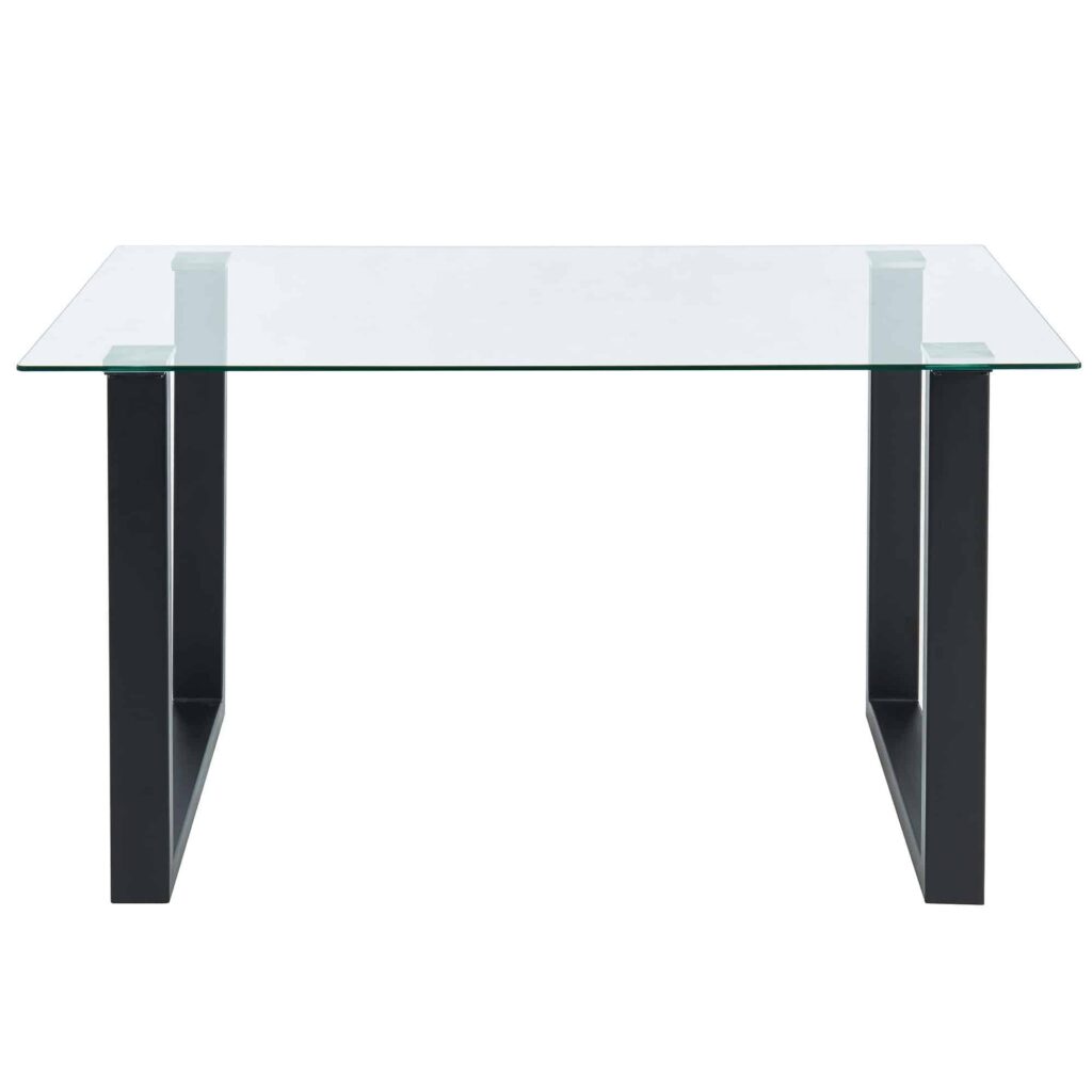 Franco Rectangular Dining Table in Black - Image 4