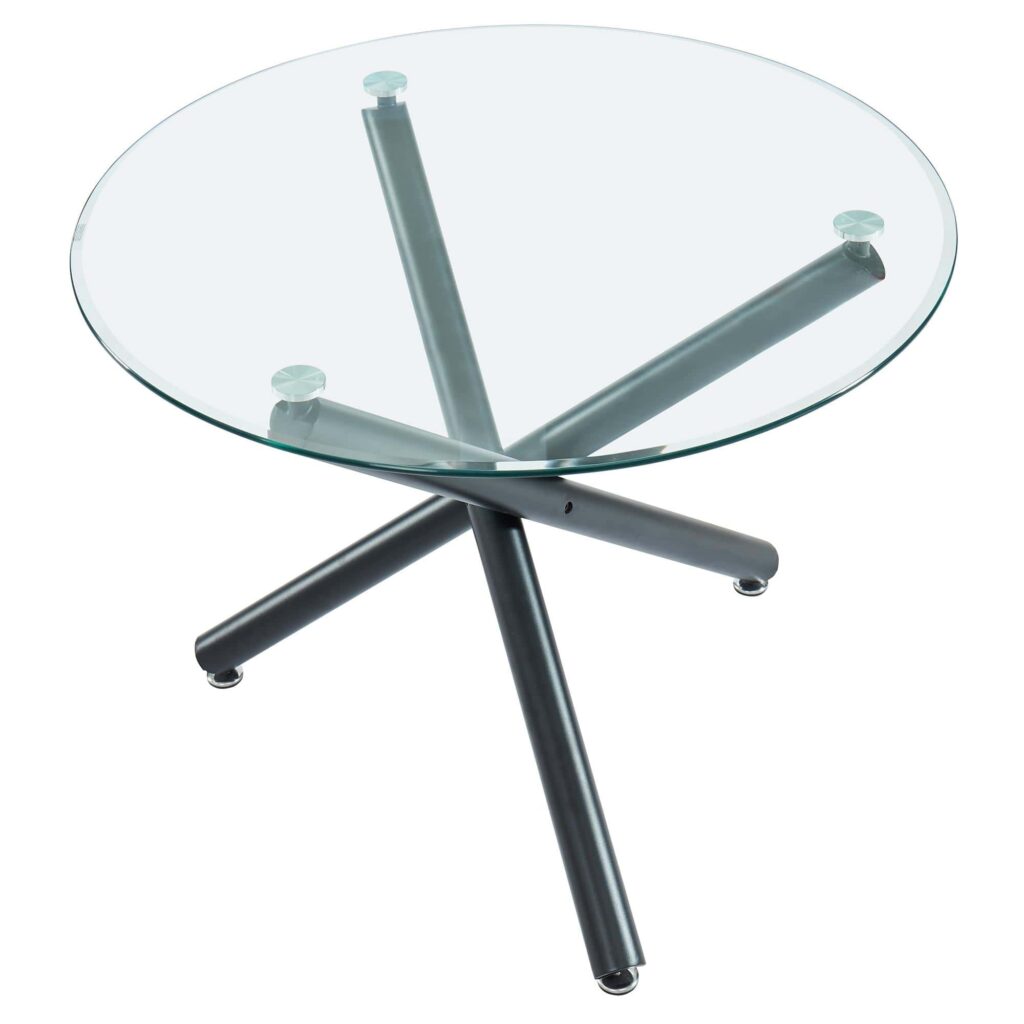 Suzette Round Dining Table in Black - Image 3