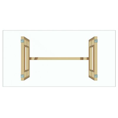 Eros Rectangular Dining Table in Gold 201-482GL 201 482GL 4