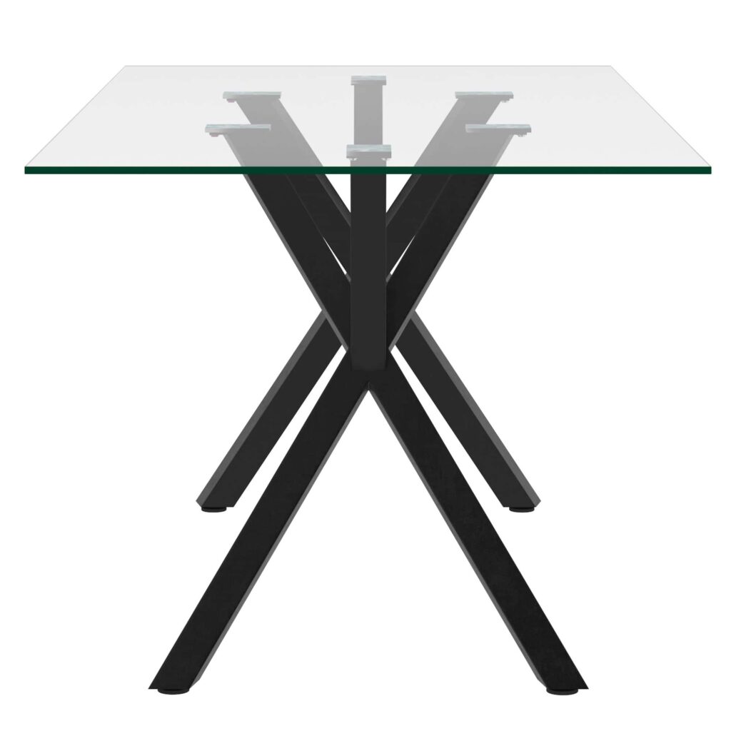 Stark Rectangular Dining Table in Black - Image 3