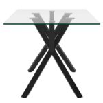 Stark Rectangular Dining Table in Black 201-535BK 201 535BK 2