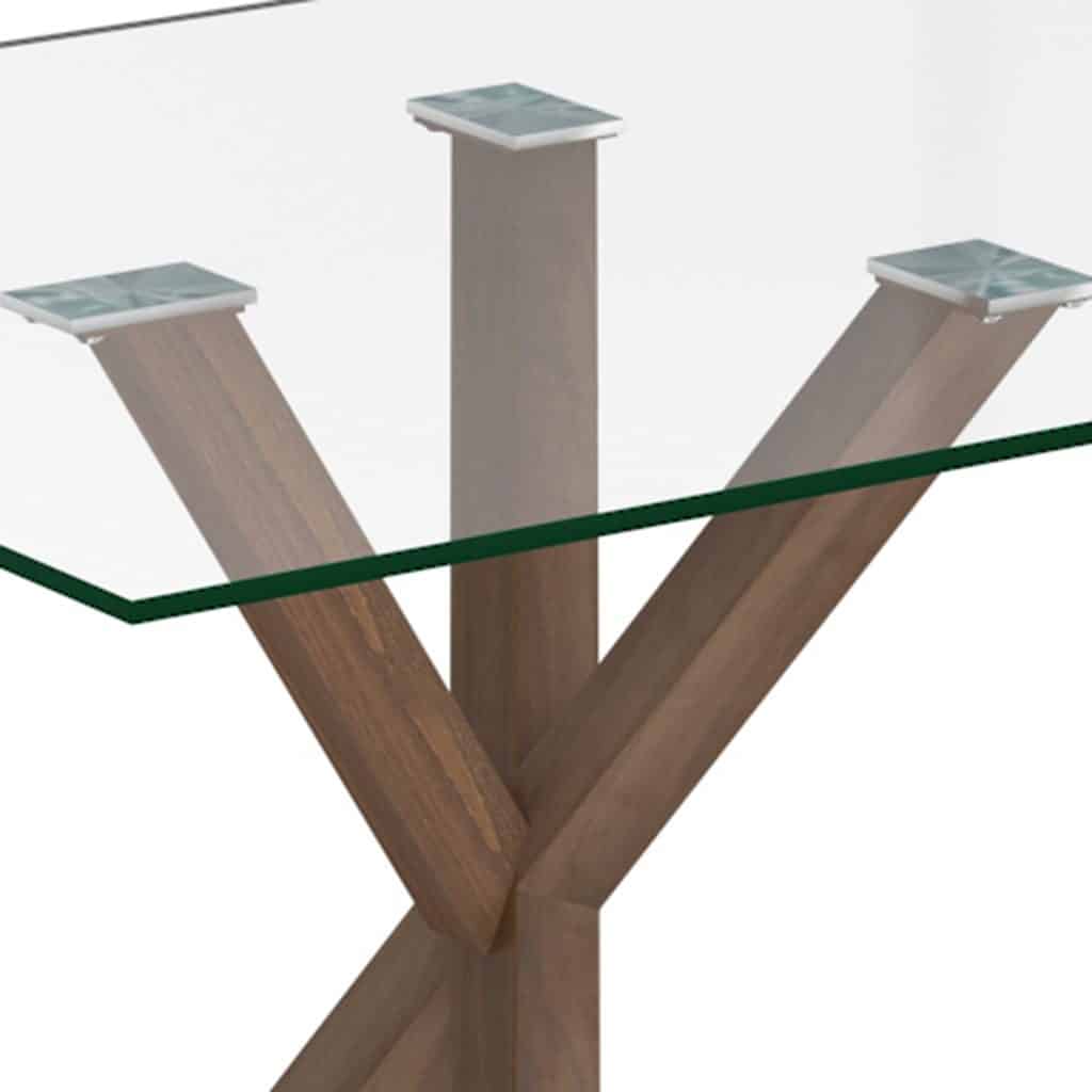 Stark Rectangular Dining Table in Walnut - Image 5