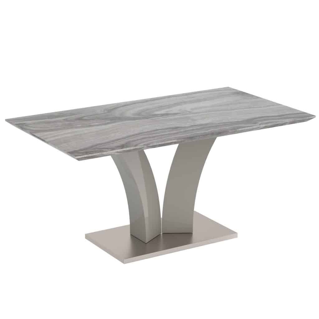 Napoli Rectangular Dining Table in Light Grey 201-545GY 201 545GY