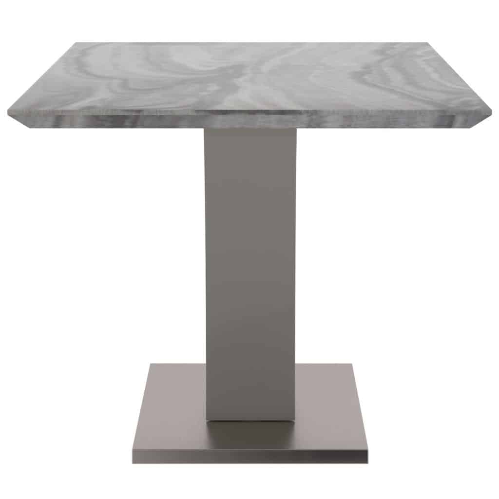 Napoli Rectangular Dining Table in Light Grey - Image 4