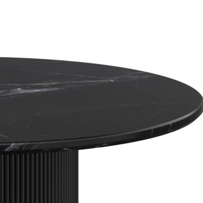 Jilsa Round Dining Table in Black 201-551BLK 201 551BLK 2