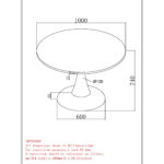 Zilo 40" Round Dining Table in White Faux Marble and Black 201-671BK_S 201 671BK S LD