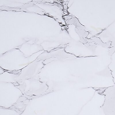 Zilo 48" Round Dining Table in White Faux Marble and Aged Gold 201-671GD_L 201 671GD L 3