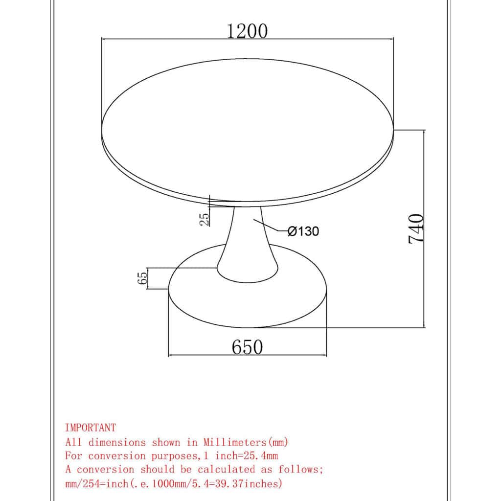 Zilo 48" Round Dining Table in White Faux Marble and Aged Gold - Image 8
