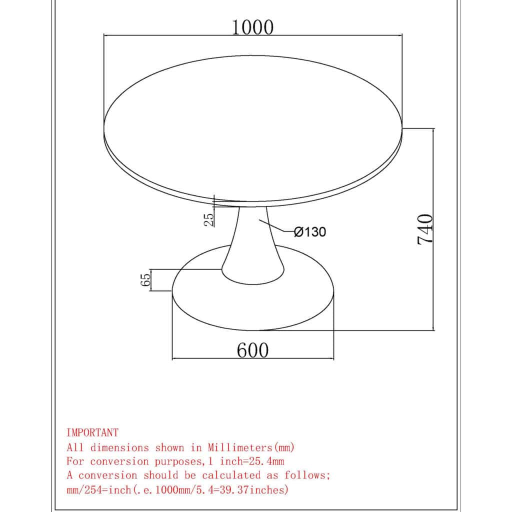 Zilo 40" Round Dining Table in White Faux Marble and Aged Gold - Image 8