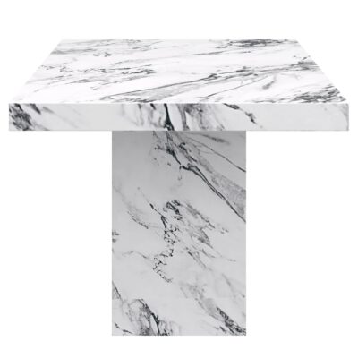 Aurelia Rectangular Dining Table in Bulgari White 201-717BWT 201 717BWT 3