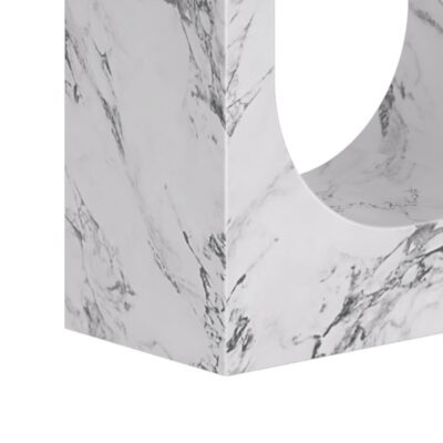 Aurelia Rectangular Dining Table in Bulgari White 201-717BWT 201 717BWT 6