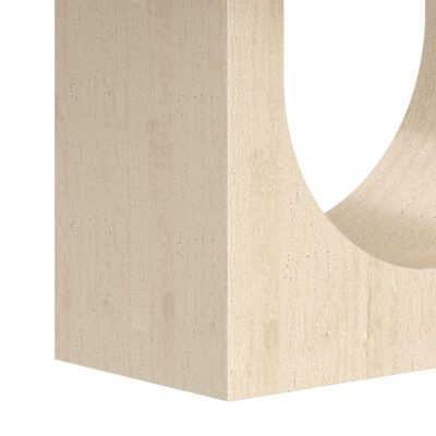 Aurelia Rectangular Dining Table in Travertine 201-717TR 201 717TR 6