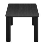 Sangra 79" Large Rectangular Dining Table in Black 201-751BLKLG 201 751BLKLG 3