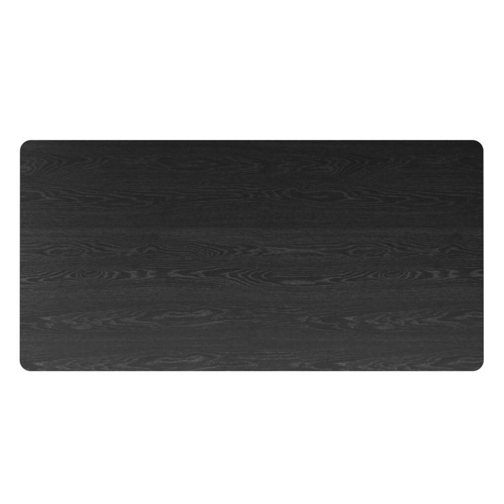 Sangra 79" Large Rectangular Dining Table in Black - Image 7