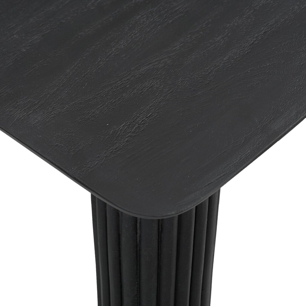 Sangra 59" Small Rectangular Dining Table in Black - Image 6