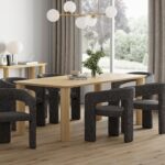 Sangra 79" Large Rectangular Dining Table in Natural 201-751NATLG 201 751NATLG 1