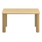 Sangra 59" Small Rectangular Dining Table in Natural 201-751NATSM 201 751NATSM 4