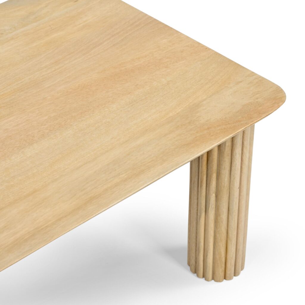 Sangra 59" Small Rectangular Dining Table in Natural - Image 6