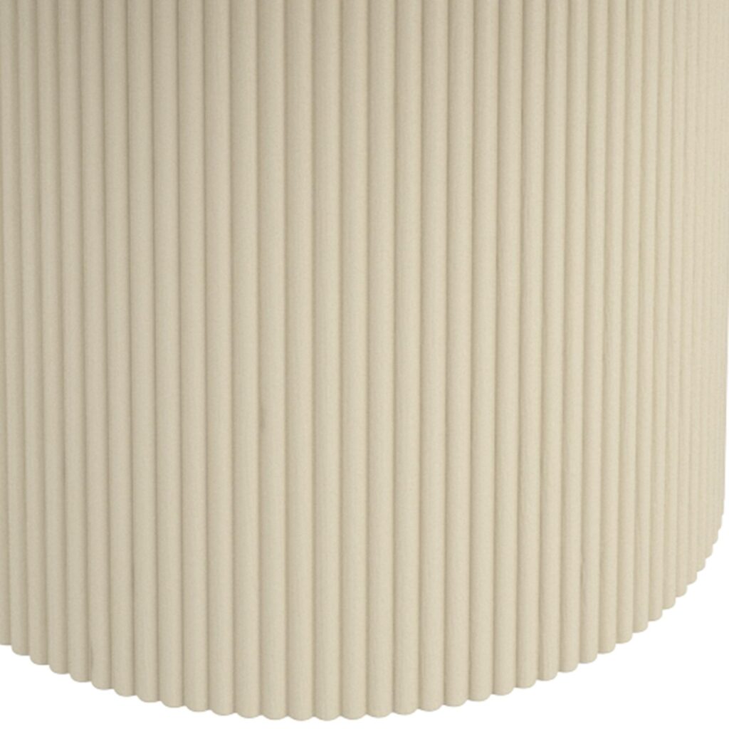 Tovas Round Dining Table in Ivory - Image 5