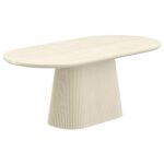 Tovas Oval Dining Table in Ivory 201-782IV_LRG 201 782IV LRG 2
