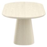 Tovas Oval Dining Table in Ivory 201-782IV_LRG 201 782IV LRG 3