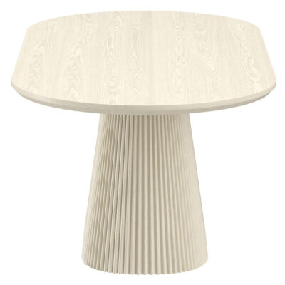 Tovas Oval Dining Table in Ivory 201-782IV_LRG 201 782IV LRG 3