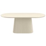 Tovas Oval Dining Table in Ivory 201-782IV_LRG 201 782IV LRG 4