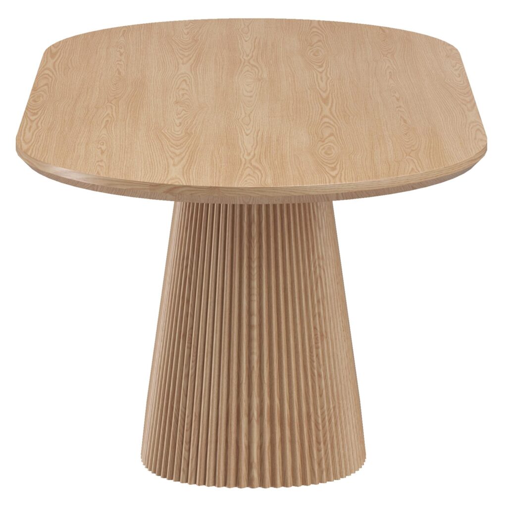 Tovas Oval Dining Table in Natural - Image 4