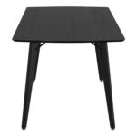 Leon Rectangular Dining Table in Black 201-893BLK 201 893BLK 3