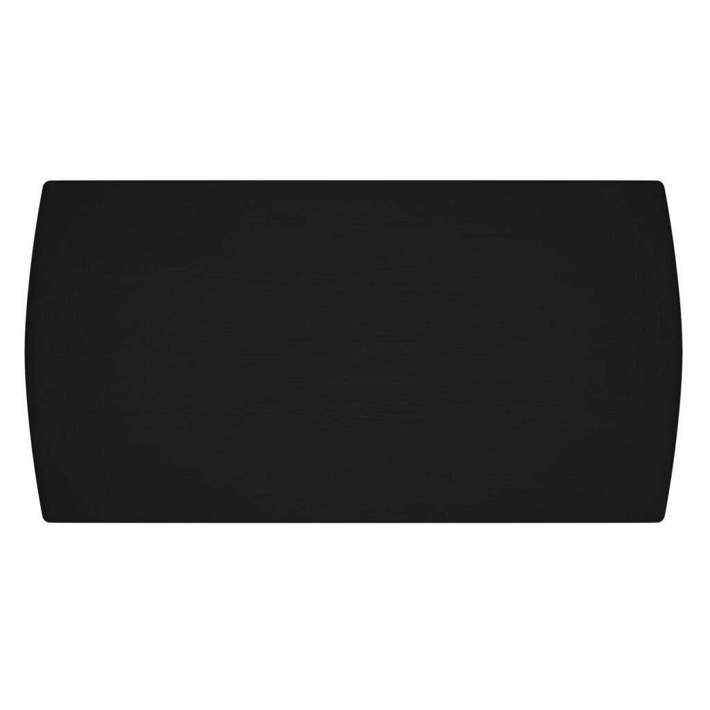 Leon Rectangular Dining Table in Black - Image 6