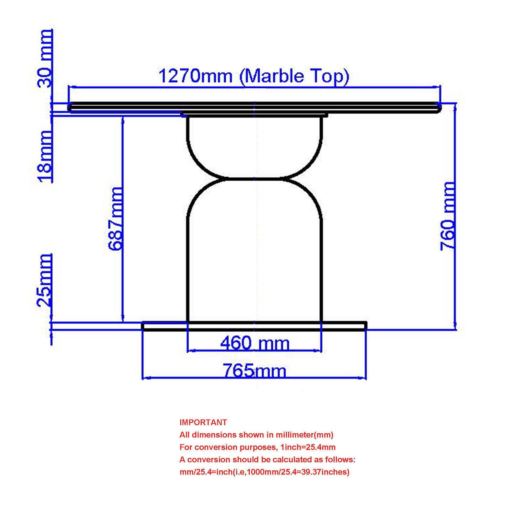 Martina Round Dining Table, 50" in Walnut 8 Martina Round Dining Table, 50" in Walnut - Image 8