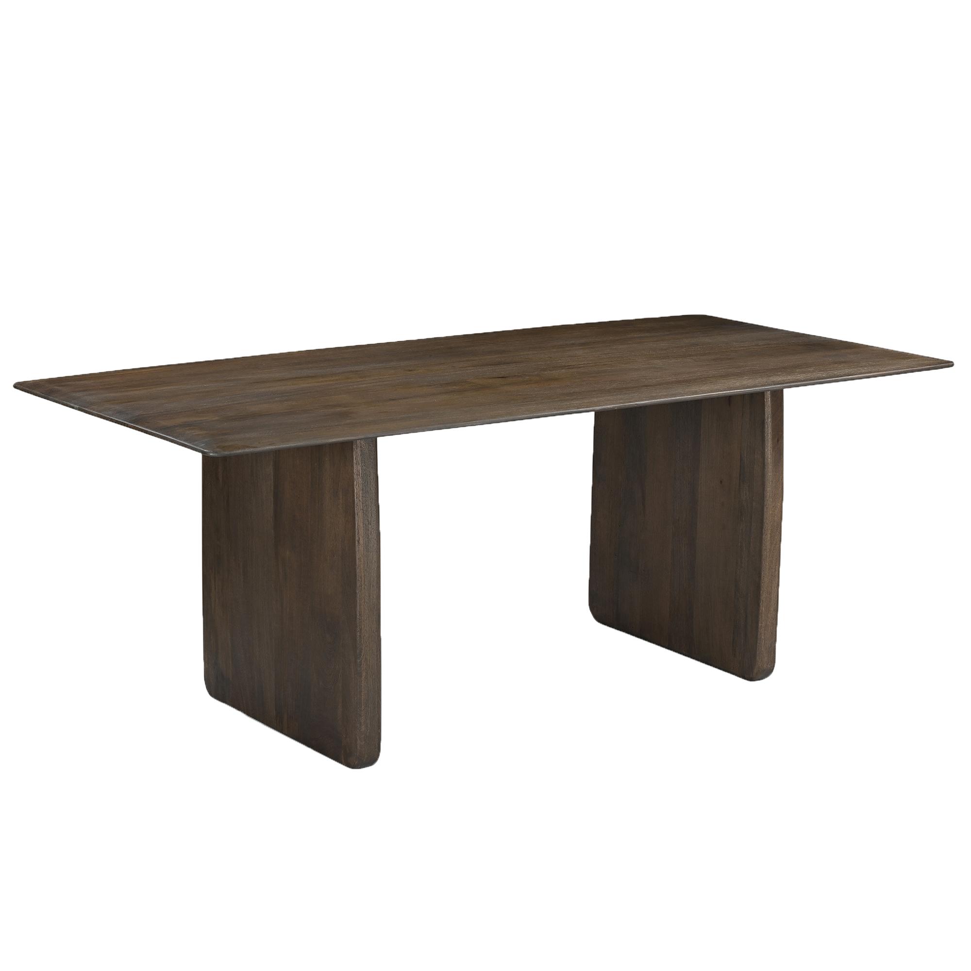 Bazul Rectangular Dining Table, 78" in Mocha 1 Bazul Rectangular Dining Table, 78" in Mocha