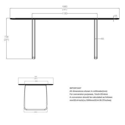 Bazul Rectangular Dining Table, 78" in Mocha 15 Bazul Rectangular Dining Table, 78" in Mocha 201-953MOC 201 953MOC LD