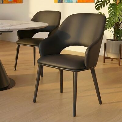 Denzel Dining Chair, set of 4 in Black 202-064BLK 202 064BLK 1