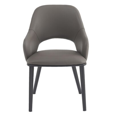 Denzel Dining Chair, set of 4 in Stone and Black 202-064STN 202 064STN 4