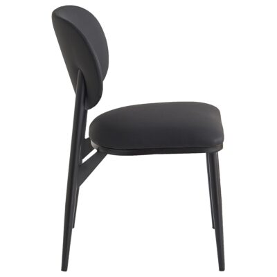 Gideon Dining Chair, set of 4 in Black 202-065BLK 202 065BLK 3
