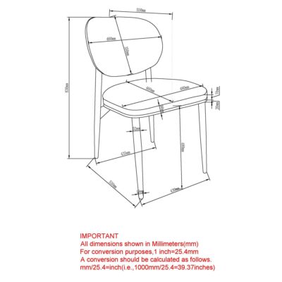 Gideon Dining Chair, set of 4 in Black 202-065BLK 202 065BLK LD