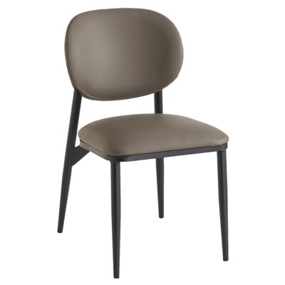 Gideon Dining Chair, set of 4 in Stone and Black